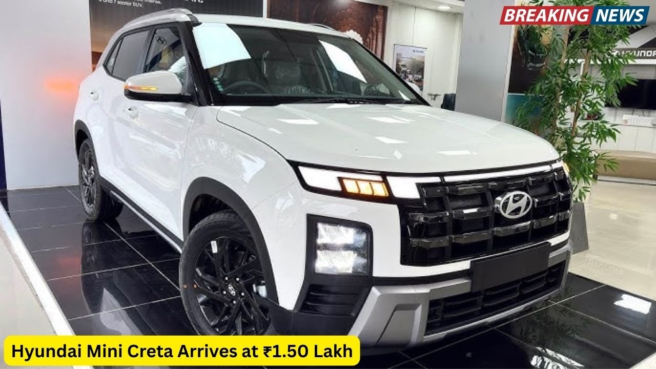Hyundai Mini Creta Arrives at ₹1.50 Lakh Compact SUV Packs 28 kmpl Mileage and Luxury Touches